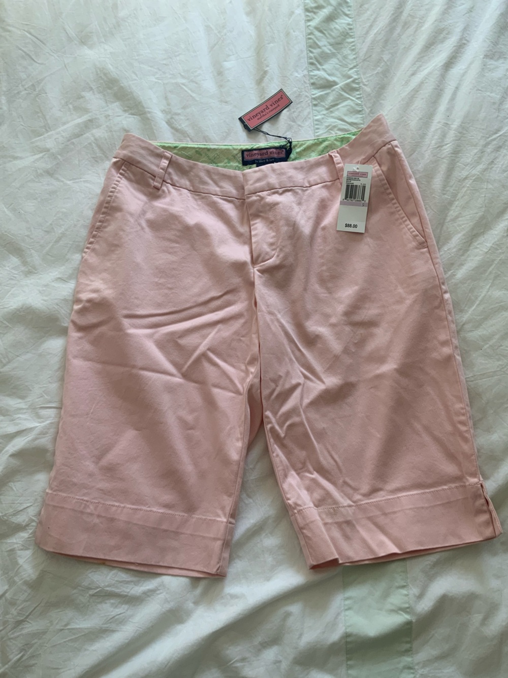 Vineyard Vines Pink Bermuda Shorts NEW WITH TAGS Size 6